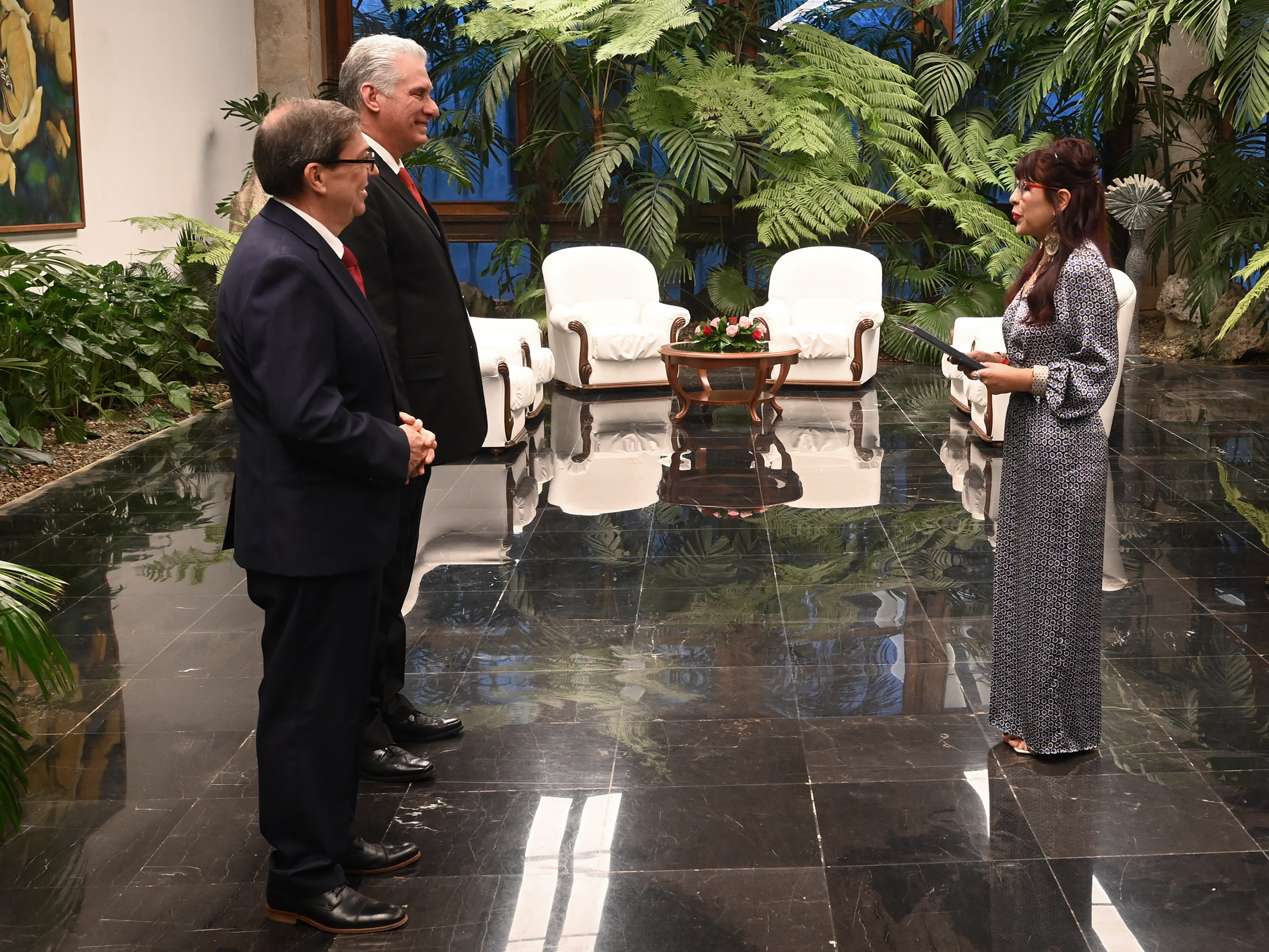 Recibe Díaz-Canel cartas credenciales de nuevos embajadores en Cuba ...