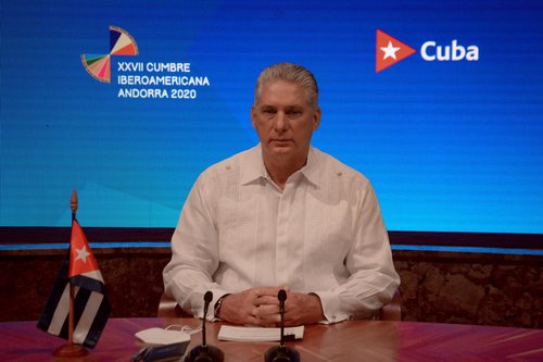 Intervención del Presidente Díaz-Canel en la XXVII Cumbre Iberoamericana de Jefes de Estado