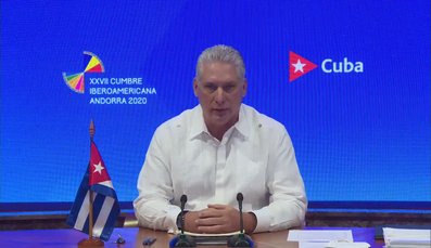 Intervencion Presidente Diaz-Canel XXVII Cumbre Iberoamericana