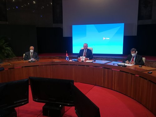 Consejo Supremo Euroasiático - Intervención Presidente