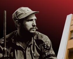 Composición alegórica a Fidel y el Cuartel Moncada