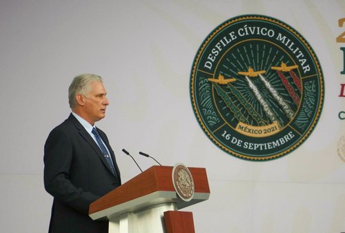 Intervencion festejos por el aniversario del Grito de Dolores 16092021