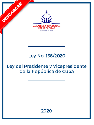 Ley del Presidente y el Vicepresidente