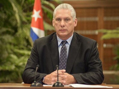 Mensaje de Miguel Mario Díaz-Canel Bermúdez, Primer Secretario del Comité Central del Partido Comunista de Cuba y Presidente de la República, al Consejo Supremo Económico Euroasiático.