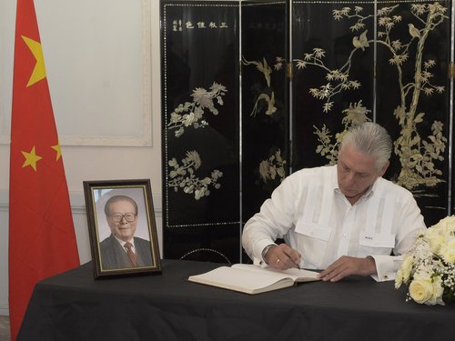 DC Condolencias China 09122022