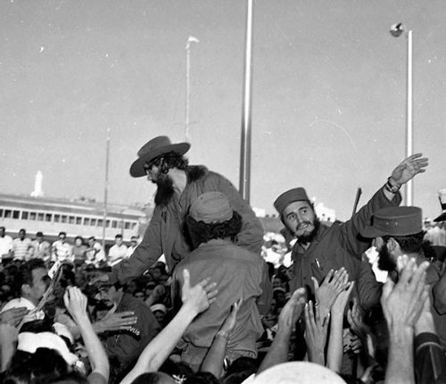 Camilo Cienfuegos y Fidel