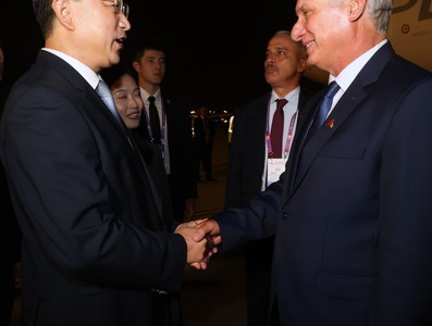 Presidente Diaz-Canel en China