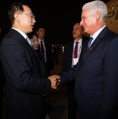 Presidente Diaz-Canel en China