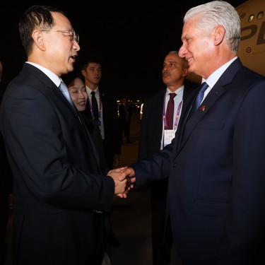 Presidente Diaz-Canel en China 3