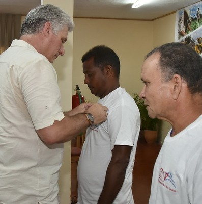 Recorrido por zonas afectadas por el tornado en los municipios Guanabacoa y Regla