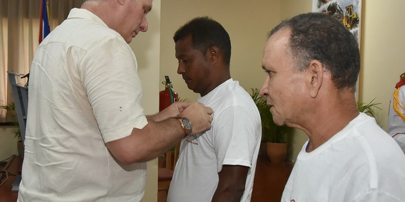 Recorrido por zonas afectadas por el tornado en los municipios Guanabacoa y Regla