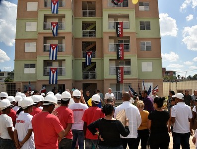 Recorrido por zonas afectadas por el tornado en los municipios Guanabacoa y Regla