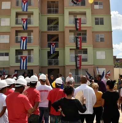 Recorrido por zonas afectadas por el tornado en los municipios Guanabacoa y Regla