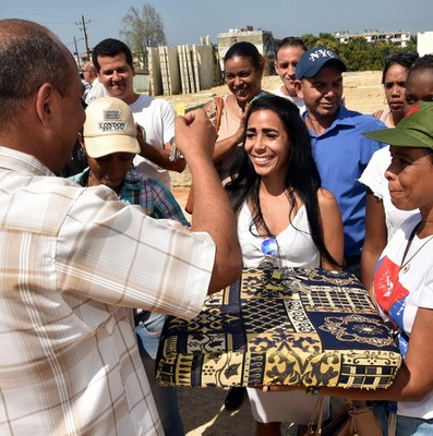 Recorrido por zonas afectadas por el tornado en los municipios Guanabacoa y Regla