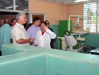 Recorrido por zonas afectadas por el tornado en los municipios Guanabacoa y Regla