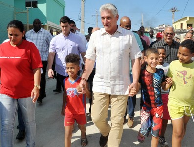 Recorrido por zonas afectadas por el tornado en los municipios Guanabacoa y Regla