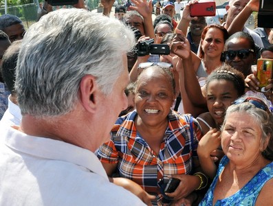 Recorrido por zonas afectadas por el tornado en los municipios Guanabacoa y Regla