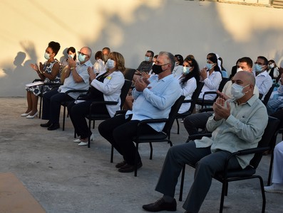 Celebración por el quinto aniversario de la Clínica Internacional Siboney