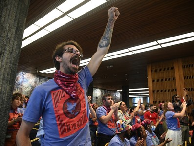 1ro de Mayo - Encuentro con activistas  norteamericanos