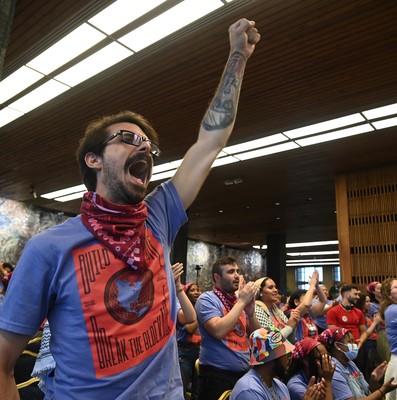 1ro de Mayo - Encuentro con activistas  norteamericanos