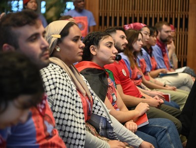 1ro de Mayo - Encuentro con activistas  norteamericanos