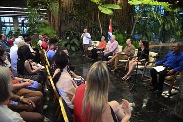1ro de Mayo - Encuentro con activistas  norteamericanos 1