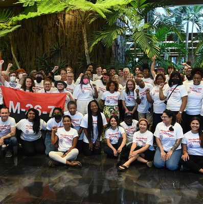 1ro de Mayo - Encuentro con activistas  norteamericanos