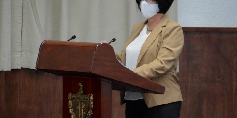 Reunión de Trabajo del Ministerio del Trabajo y Seguridad Social (MTSS), en el Palacio de la Revolución.   5 de marzo 2021   -   Fotos: Estudios Revolución