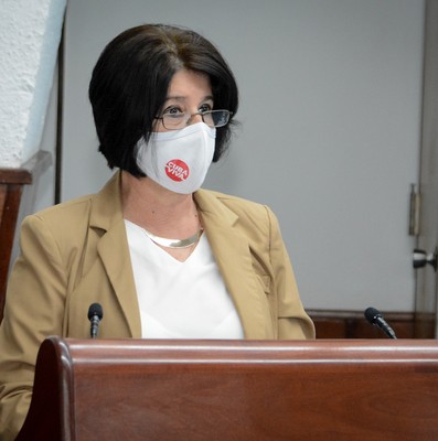 Reunión de Trabajo del Ministerio del Trabajo y Seguridad Social (MTSS), en el Palacio de la Revolución.   5 de marzo 2021   -   Fotos: Estudios Revolución