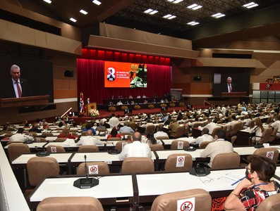 8vo. Congreso del Partido Comunista de Cuba, jornada de clausura.  Fotos: Estudios Revolución