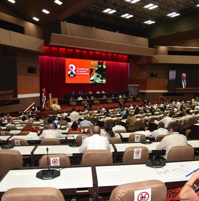 8vo. Congreso del Partido Comunista de Cuba, jornada de clausura.  Fotos: Estudios Revolución