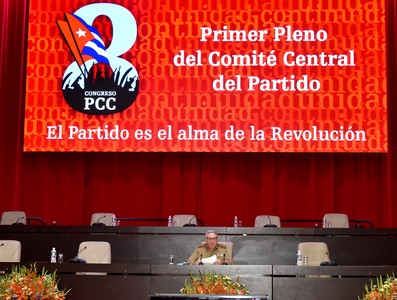8vo. Congreso del Partido Comunista de Cuba, jornada de clausura.  Fotos: Estudios Revolución