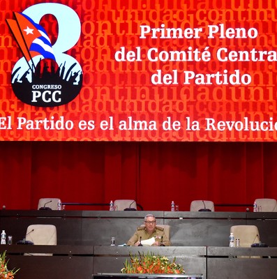 8vo. Congreso del Partido Comunista de Cuba, jornada de clausura.  Fotos: Estudios Revolución