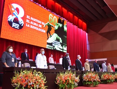 8vo. Congreso del Partido Comunista de Cuba, jornada de clausura.  Fotos: Estudios Revolución