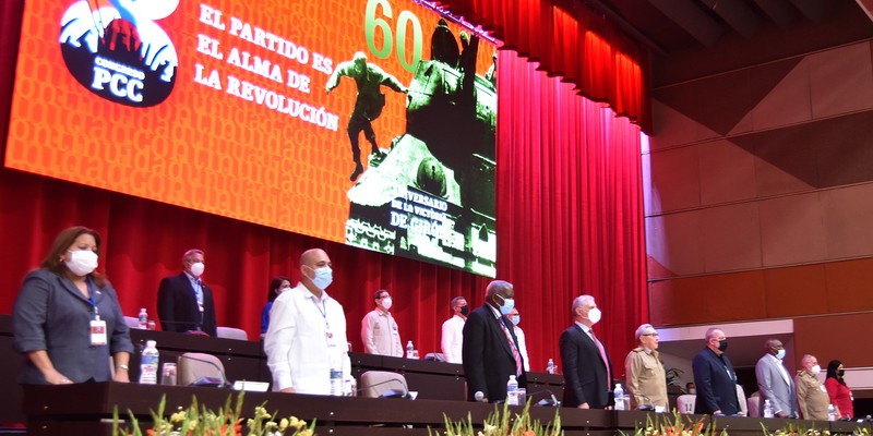 8vo. Congreso del Partido Comunista de Cuba, jornada de clausura.  Fotos: Estudios Revolución