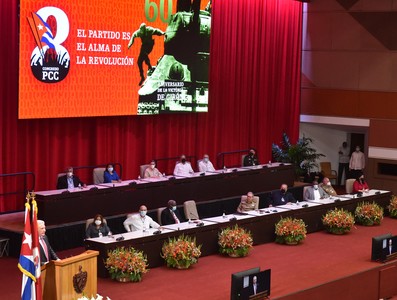 8vo. Congreso del Partido Comunista de Cuba, jornada de clausura.  Fotos: Estudios Revolución