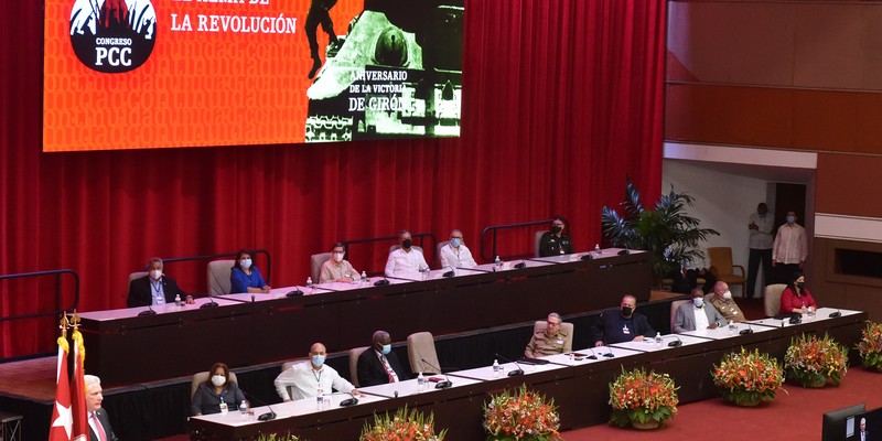 8vo. Congreso del Partido Comunista de Cuba, jornada de clausura.  Fotos: Estudios Revolución