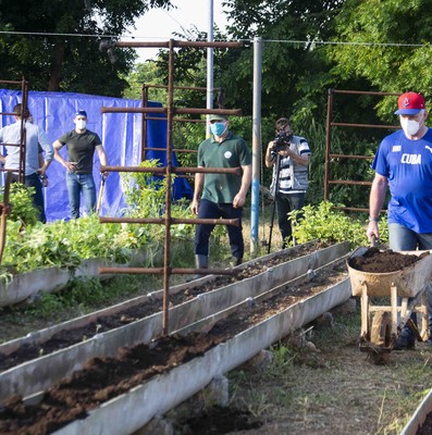 Trabajo Voluntario por el Día de la Rebeldía Nacional