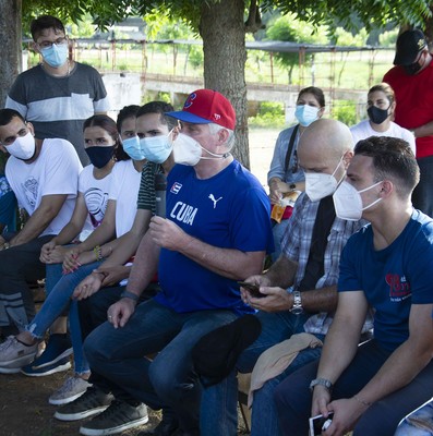 Trabajo Voluntario por el Día de la Rebeldía Nacional