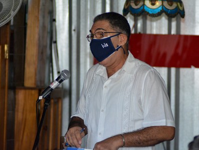 Encuentro del Presidente y Primer Secretario del partido Comunista de Cuba Miguel Díaz-Canel, con especialistas y estudiantes de ciencias económicas en la sede de la ANEC.