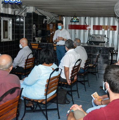 Encuentro del Presidente y Primer Secretario del partido Comunista de Cuba Miguel Díaz-Canel, con especialistas y estudiantes de ciencias económicas en la sede de la ANEC.