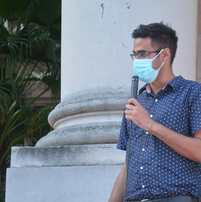 Intercambia el Presidente Díaz-Canel con jóvenes de diversos sectores de la economía y la sociedad en la Universidad de la Habana. Fotos: Estudios Revolución