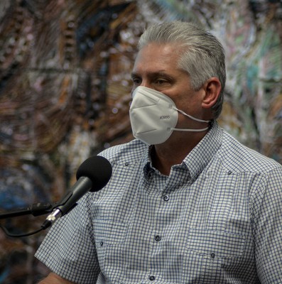 Diálogo del Presidente de la República Miguel Díaz-Canel con miembros del Consejo de Iglesias de Cuba y líderes ecuménicos del país. Foto: Estudios Revolución
