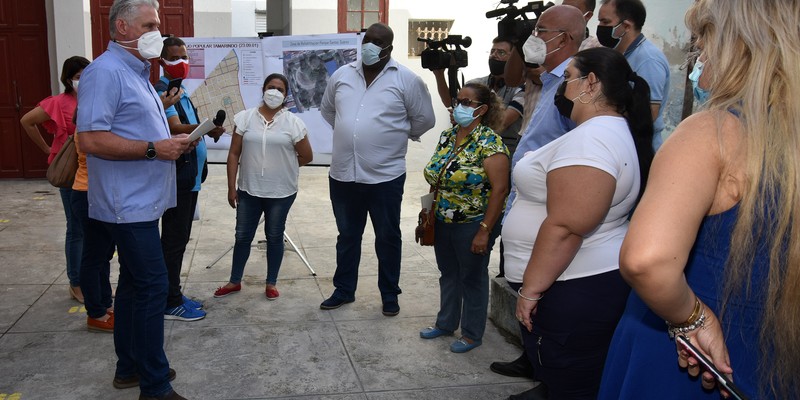 Recorrido por el Consejo Pupular Tamarindo.   Fotos: Estudios Revolución