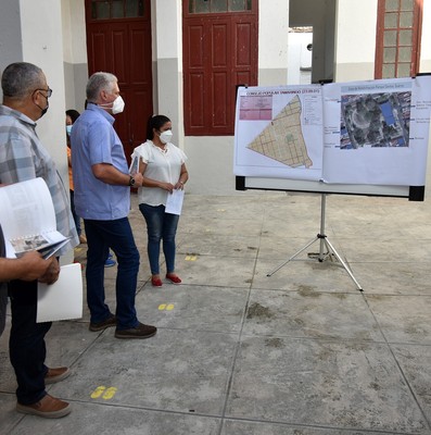Recorrido por el Consejo Pupular Tamarindo.   Fotos: Estudios Revolución