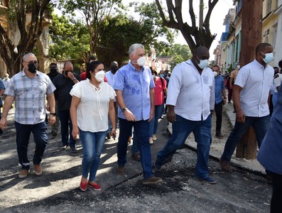 Recorrido por el Consejo Pupular Tamarindo.   Fotos: Estudios Revolución