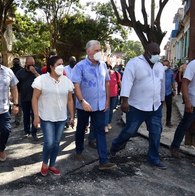 Recorrido por el Consejo Pupular Tamarindo.   Fotos: Estudios Revolución