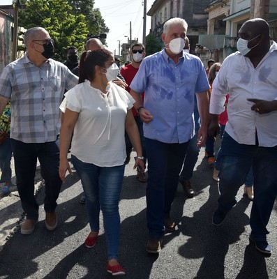 Recorrido por el Consejo Pupular Tamarindo.   Fotos: Estudios Revolución
