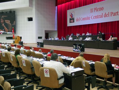II Pleno del Comité Central del PCC (Primera Jornada)