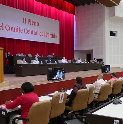 II Pleno del Comité Central del PCC (Primera Jornada)
